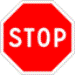 Stop - it really does mean stop! stop sign